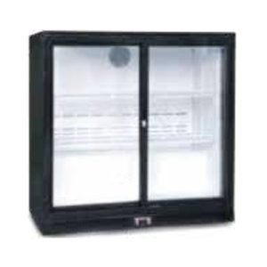 REDDHOTT BC-220HS - Back Bar Refrigerator 2 Sliding Door