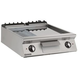 Mareno NFT78EM - Electric Fry top, Smooth and grooved