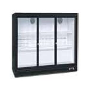 REDDHOTT BC-320HS - Back Bar Refrigerator 3 Sliding Doors