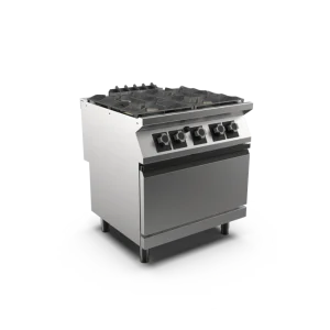 Mareno PC98GFG - 4 Burner Gas Range with Oven