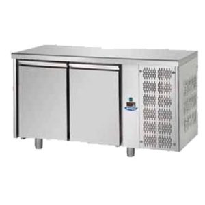 TECNODOM TF02MIDGN - 2 Doors Stainless Steel Refrigerated Counter