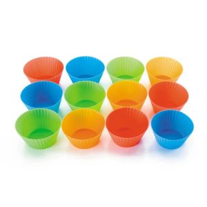 Lacor 66745 - Silicone 12 Round Muffin Molds Set