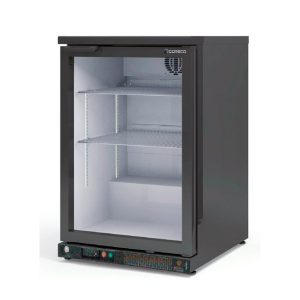 CORECO ERH-150-L - Black Back Bar Refrigerator Hinged Door