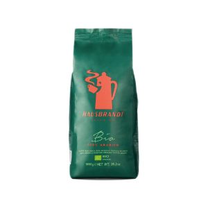 Hausbrandt 1501 BIO 100% Arabica - Roasted Coffee Beans - 1kg