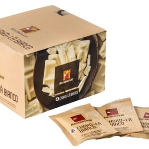 Hausbrandt CHOCO-LA' Bianco - White Chocolate Beverage Powder - 2 x 25 Sachets