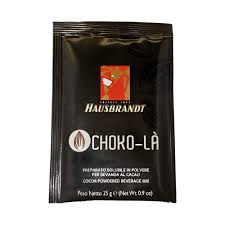 Hausbrandt CHOCO-LA' - Chocolate Beverage Powder - 2 x 50 Sachets