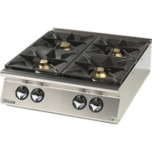 Mareno NC98G40 - High Power 4-Burner Countertop Hob