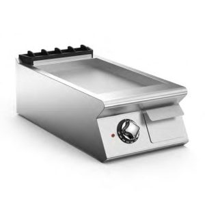 MARENO NFT74GL - Gas Fry-Top with Single Smooth Sloping Hotplate