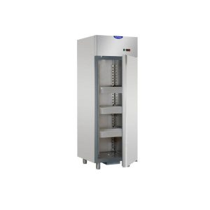 Tecnodom AF07MIDMTNFH - S/S Single Door Fish Refrigerated Cabinet GN 2/1