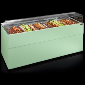 TECNODOM PUNTOK PK4VVCG1M - Ventilated Refrigerated Display 4 Trays